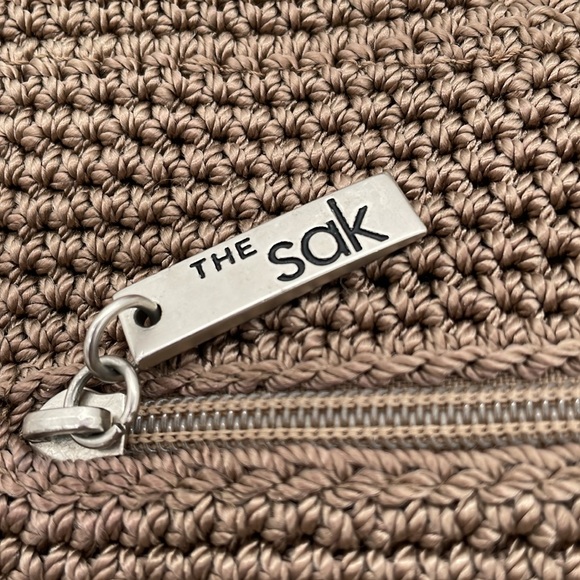 The Sak Tan V-Neck Hand Crocheted Bag - Picture 6 of 16
